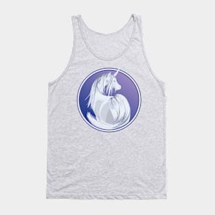 Silver Unicorn Tank Top